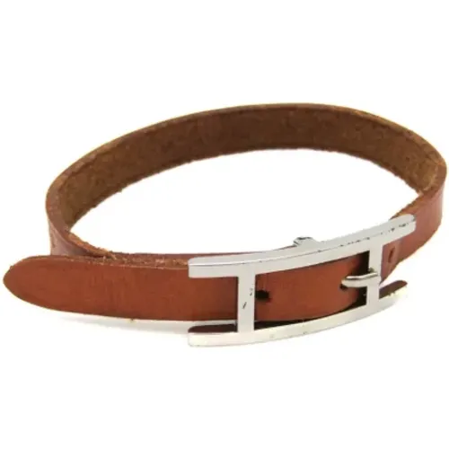 Pre-owned Leather belts , female, Sizes: ONE SIZE - Hermès Vintage - Modalova