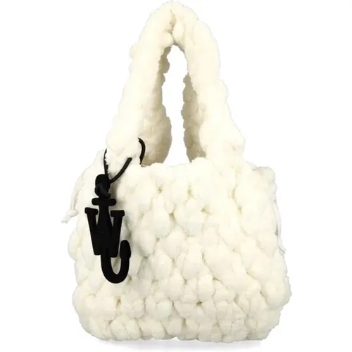 Chenille Texture Interwoven Design Bag , female, Sizes: ONE SIZE - JW Anderson - Modalova