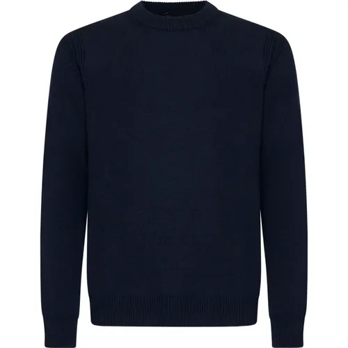 Blaue Pullover für Männer , Herren, Größe: XL - Roberto Collina - Modalova