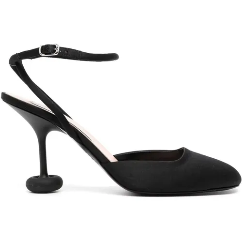 Round Toe Ankle Strap Sandals , female, Sizes: 5 1/2 UK - Stella Mccartney - Modalova