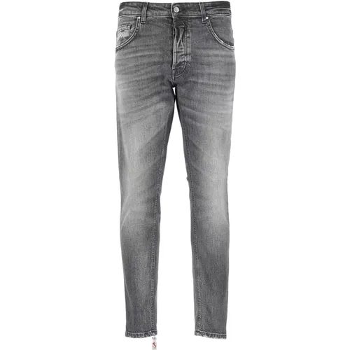 Jeans Grey , male, Sizes: W34, W31, W35, W32, W36, W33 - Don The Fuller - Modalova