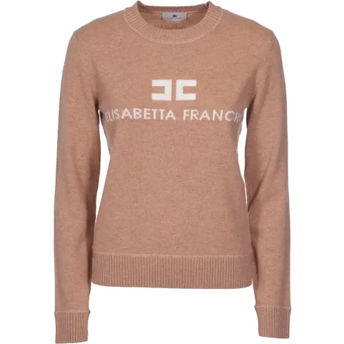 Stilvolle Sweaters Kollektion , Damen, Größe: L - Elisabetta Franchi - Modalova