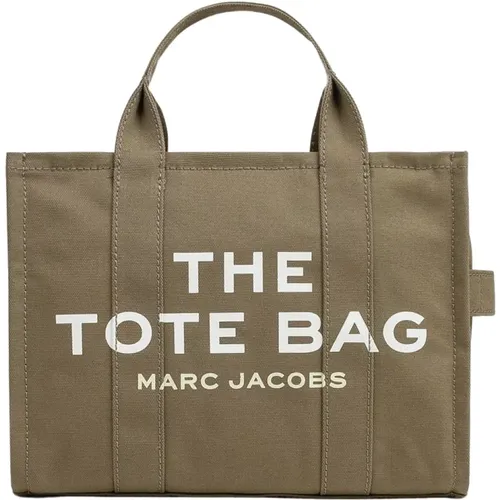 Grüne Canvas Tote Bag Kollektion , Damen, Größe: ONE Size - Marc Jacobs - Modalova