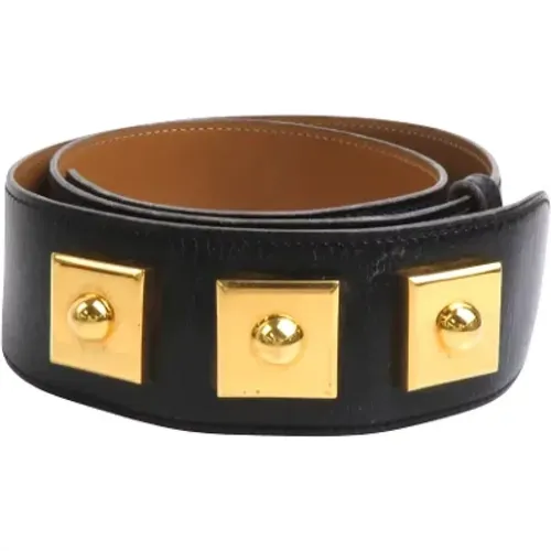 Pre-owned Leather belts , female, Sizes: ONE SIZE - Hermès Vintage - Modalova