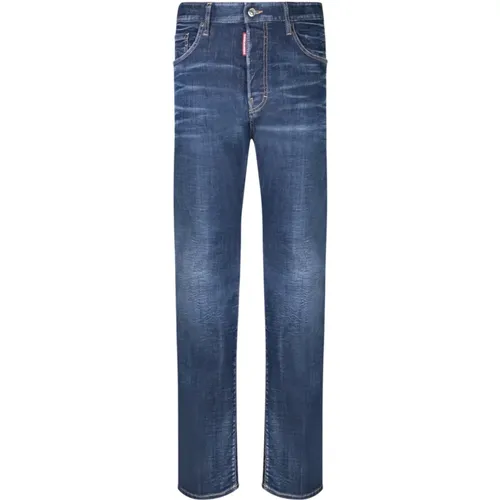 Regular Fit Cotton Jeans , male, Sizes: L, S, XS, XL - Dsquared2 - Modalova