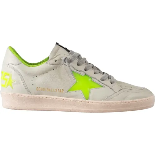 Retro Stil Ledersneakers - Golden Goose - Modalova