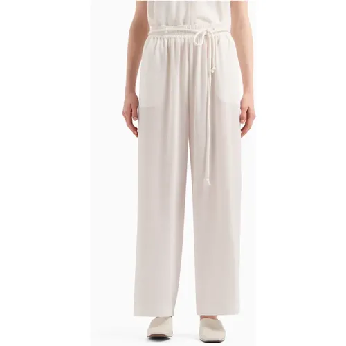 Elegant Dress Pants , female, Sizes: XS, S - Emporio Armani - Modalova