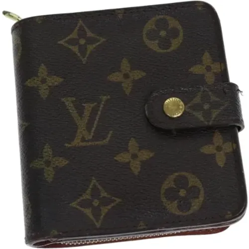 Pre-owned Canvas wallets , female, Sizes: ONE SIZE - Louis Vuitton Vintage - Modalova