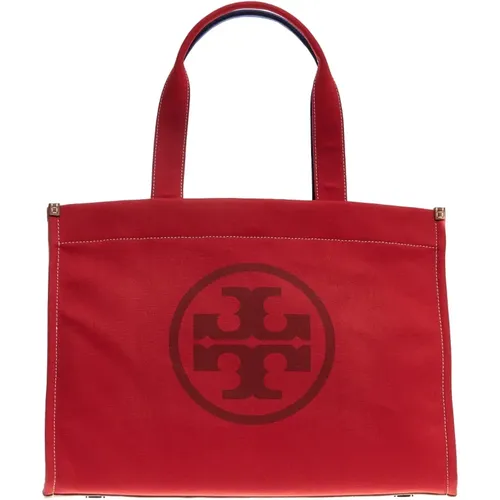 Rote und Blaue Stoff-Tote - TORY BURCH - Modalova