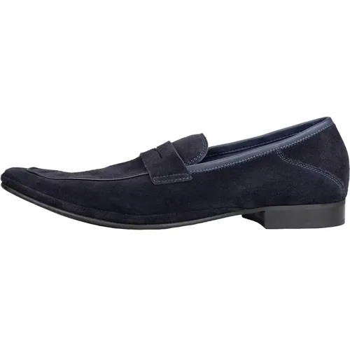 ACC 52126-10 Cipaolo Herren Slipper Loafer Leder Suede , Herren, Größe: 44 EU - CINQUE - Modalova