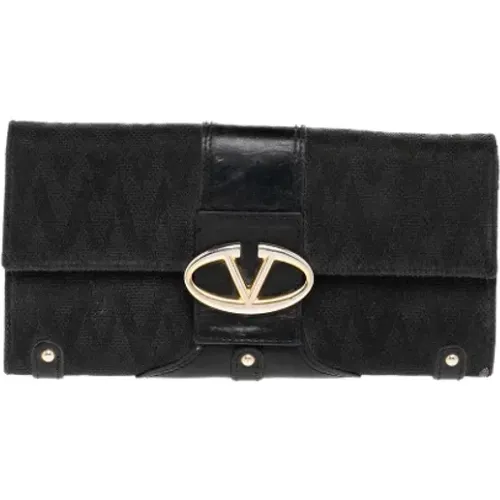 Pre-owned Canvas wallets , female, Sizes: ONE SIZE - Valentino Vintage - Modalova