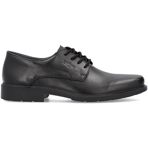 Klassische Schwarze Formelle Business-Schuhe , Herren, Größe: 45 EU - Rieker - Modalova