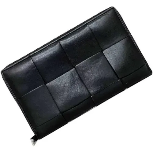 Pre-owned Leather wallets , female, Sizes: ONE SIZE - Bottega Veneta Vintage - Modalova