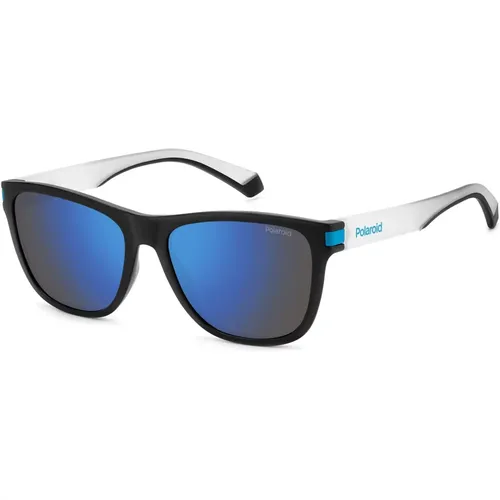 Matte /Blue Sonnenbrille , unisex, Größe: 56 MM - Polaroid - Modalova