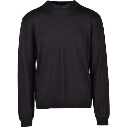 Merinowollpullover , Herren, Größe: 3XL - Low Brand - Modalova