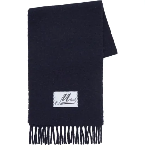 Alpaca scarf , female, Sizes: ONE SIZE - Marni - Modalova