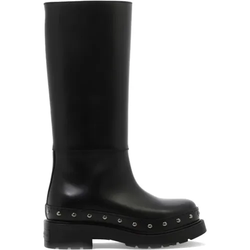 Elegant Leather Boots , female, Sizes: 7 UK, 3 UK, 5 UK - Dior - Modalova