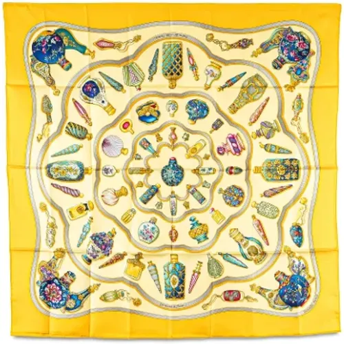 Pre-owned Silk scarves , female, Sizes: ONE SIZE - Hermès Vintage - Modalova