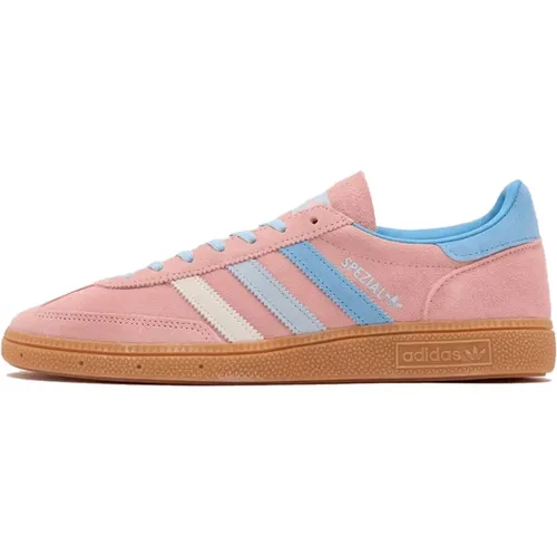 Handball Spezial Blau Weiß Schuh , Herren, Größe: 47 1/3 EU - Adidas - Modalova