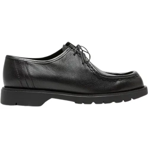 Grained Leather Derbies - , female, Sizes: 12 UK - Kleman - Modalova