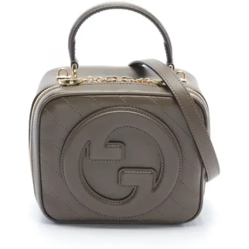 Pre-owned Leather gucci-bags , female, Sizes: ONE SIZE - Gucci Vintage - Modalova