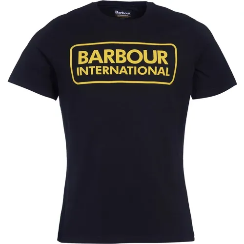 Iconic Motorcycle Style T-Shirt , male, Sizes: 3XL, 2XL, M, S, L, XL - Barbour - Modalova