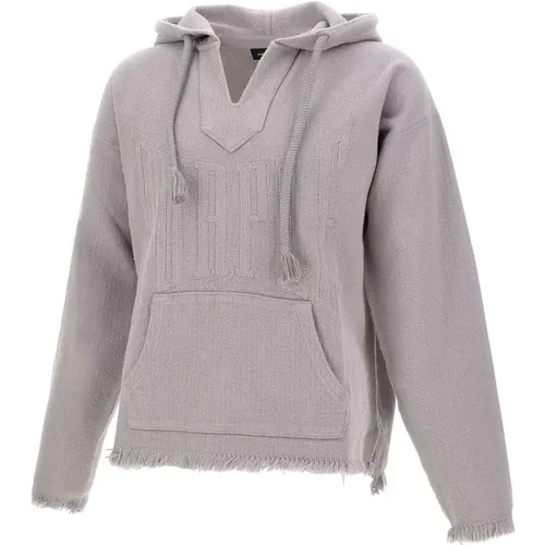 Stylish Grey Sweaters , male, Sizes: M, S - Purple Brand - Modalova