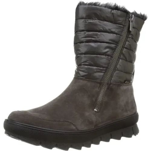 Warm Gefütterte Gore-tex Schneestiefel , Damen, Größe: 37 EU - Superfit - Modalova