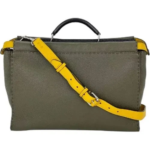 Pre-owned Leder handtaschen - Fendi Vintage - Modalova