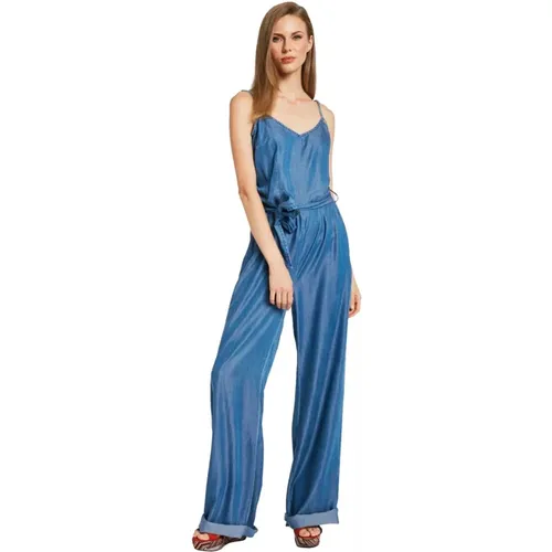 Sleeveless Jumpsuit , female, Sizes: L - Gaudi - Modalova