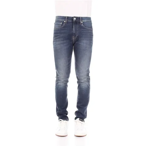 Blaue Skinny Jeans Modern Klassisch , Herren, Größe: W29 - Calvin Klein - Modalova