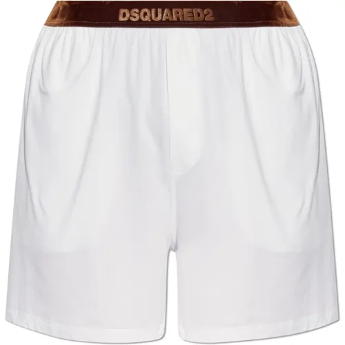 Baumwoll-Unterwäsche-Shorts - Dsquared2 - Modalova