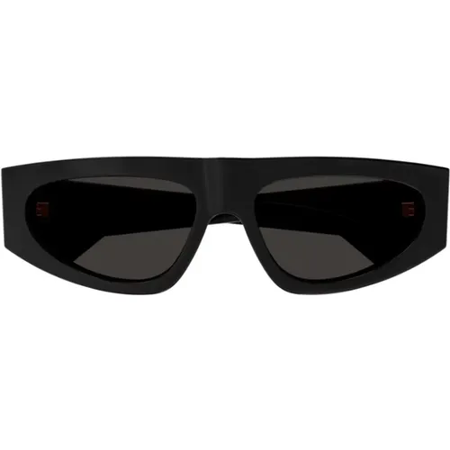 Trendy acetate sunglasses with metal logo , male, Sizes: ONE SIZE - Bottega Veneta - Modalova