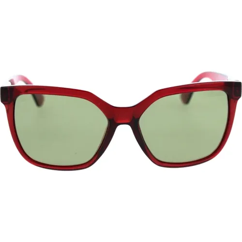 Cristal Burgundy Polarized Sunglasses , female, Sizes: 56 MM - Serengeti - Modalova