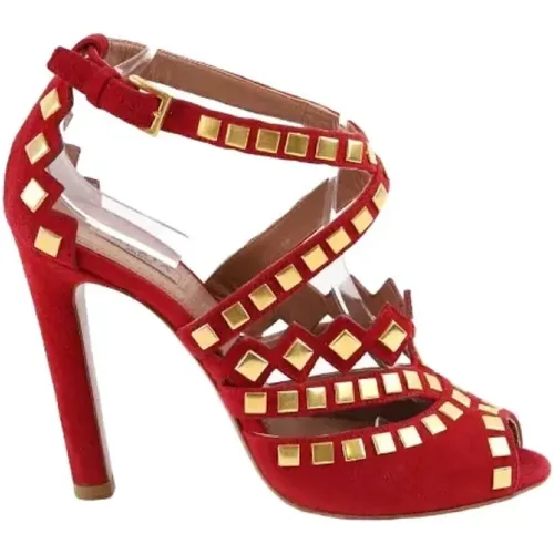 Pre-owned Suede heels , female, Sizes: 3 UK - Alaïa Pre-owned - Modalova
