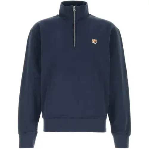 Stylischer Sweatshirt für Modischen Look , Herren, Größe: XS - Maison Kitsuné - Modalova