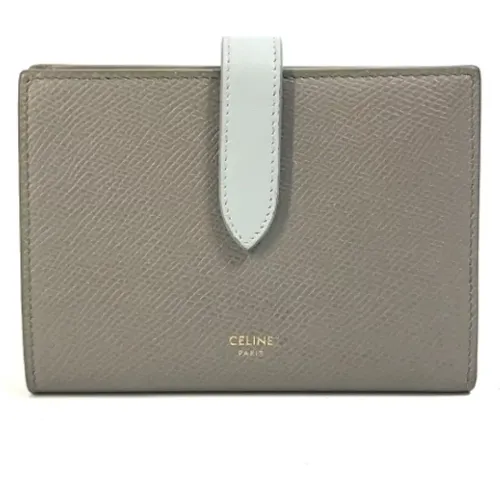 Pre-owned Leather wallets , female, Sizes: ONE SIZE - Celine Vintage - Modalova