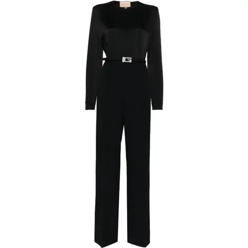 Square G Belt Jumpsuit , female, Sizes: S, XS - Gucci - Modalova