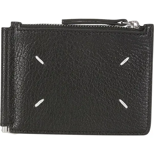 Slim Wallet with 2 Pincers , female, Sizes: ONE SIZE - Maison Margiela - Modalova