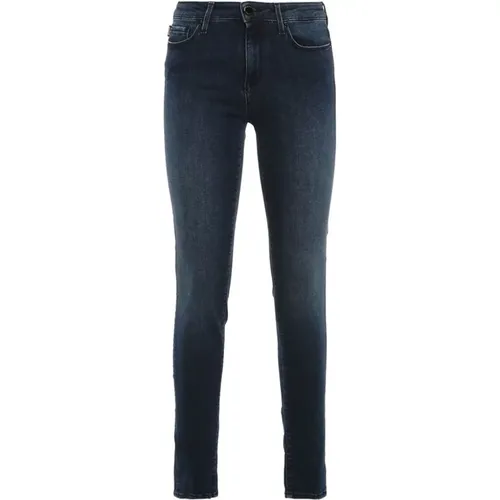 Slim Fit Medium Denim Jeans - Love Moschino - Modalova