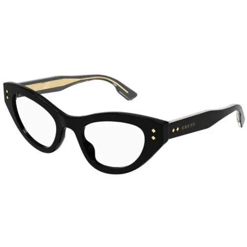 Schwarze Transparente Brille Gg1083O - Gucci - Modalova