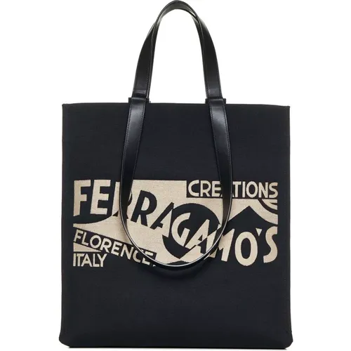 Stylish Bags Collection , male, Sizes: ONE SIZE - Salvatore Ferragamo - Modalova