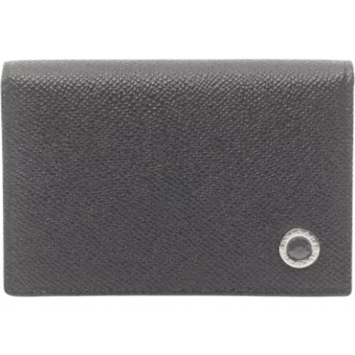 Pre-owned Leather wallets , female, Sizes: ONE SIZE - Bvlgari Vintage - Modalova