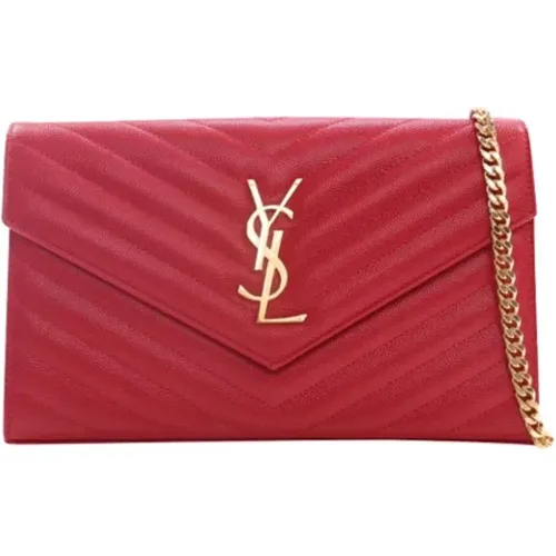 Pre-owned Leder schultertasche - Yves Saint Laurent Vintage - Modalova