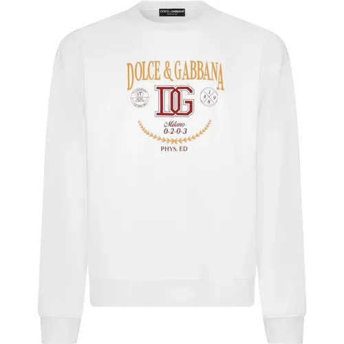 Sweaters , male, Sizes: M, XL - Dolce & Gabbana - Modalova