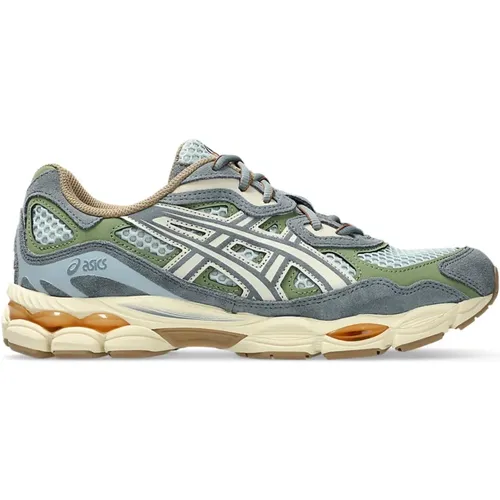 Gel-Nyc Cold Moss Fjord Grey , male, Sizes: 8 UK, 12 UK, 7 1/2 UK - ASICS - Modalova