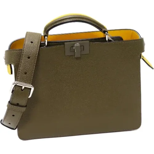 Pre-owned Leder handtaschen - Fendi Vintage - Modalova