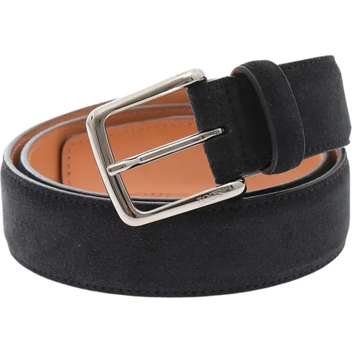 Blauer und grüner Gürtel , Herren, Größe: 95 CM - TOD'S - Modalova