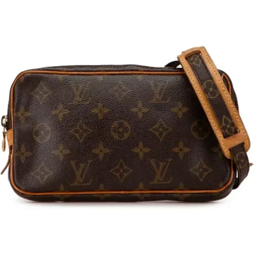 Pre-owned Canvas shoulder-bags , female, Sizes: ONE SIZE - Louis Vuitton Vintage - Modalova