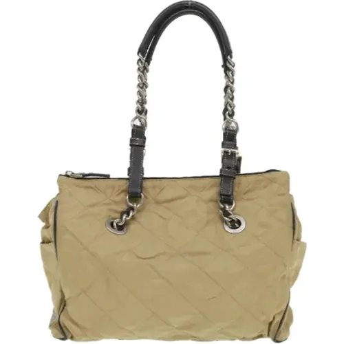 Pre-owned Canvas prada-bags , female, Sizes: ONE SIZE - Prada Vintage - Modalova